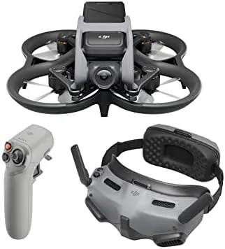 DJI Avata Explorer Combo with the drone, RC Motion 2, and Goggles Integra