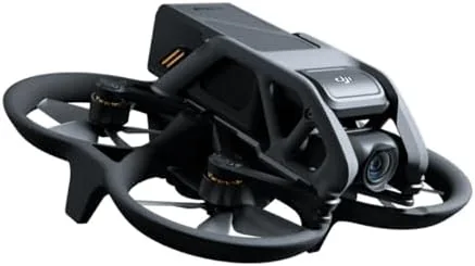 Goggle view showing the 155 degree wide field of view during a flight