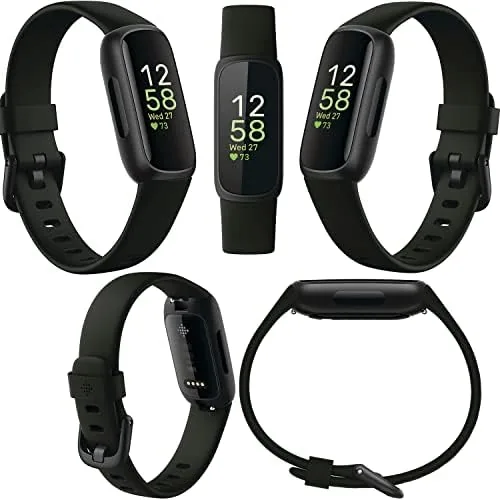 Close look at the Fitbit Inspire 3 Health & Fitness Activity Tracker (Black) with build quality