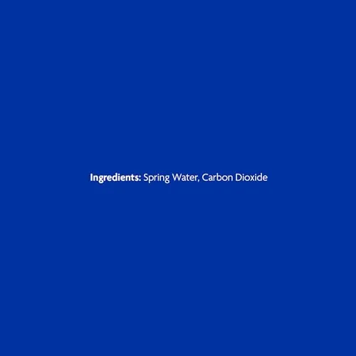 The Saratoga, Sparkling Water Bottles, 6-Pack - Carbonated Spring Bottled Water compared in context