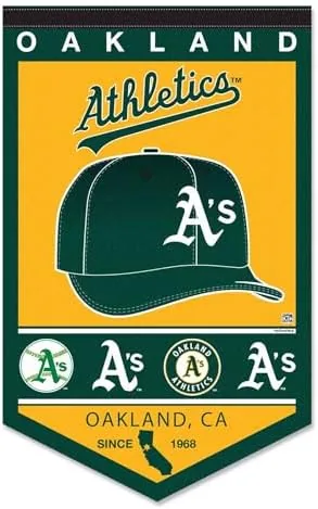 WinCraft Oakland Athletics Heritage History Banner Pennant Review: Tested and Rated