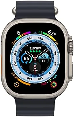 Close look at the Apple Watch Ultra [GPS + Cellular 49mm] Titanium Case with build quality