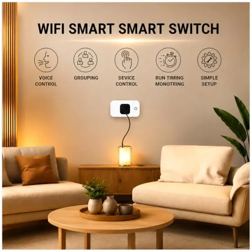 The 4 Pack Smart Home Wi-Fi Plugs - Alexa & Google compared in context