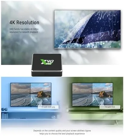 Testing the Ugoos X4Q Pro TV Box Android 11.0 S905X4 4GB RAM over two weeks