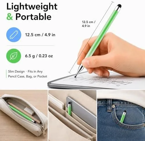 The Stylus Pens for Touch Screens, Universal 2 in 1 Stylus in real use