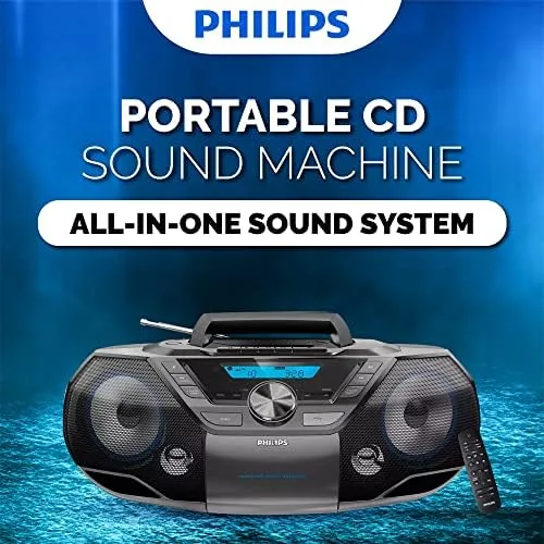 The Philips Portable CD Player Boombox Bluetooth with Cassette Player All compared in context