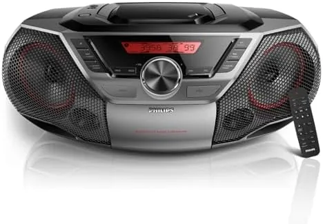 Testing the Philips Portable CD Player Boombox Bluetooth with Cassette Player All over two weeks