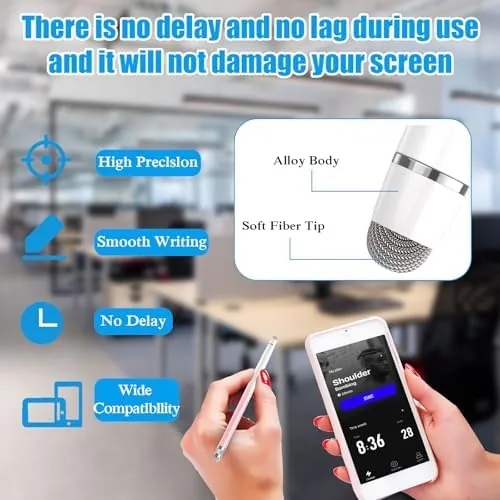 The Bopomofo 2PCS Stylus Pen for Touchscreen,High Sensitivity & Precision | in real use