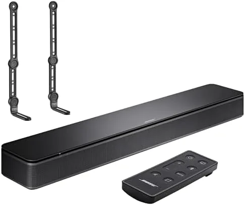 Bose TV Speaker Soundbar with HDMI ARC and Mount Brackets | Compact TV Soundbar Review: Tested and Rated