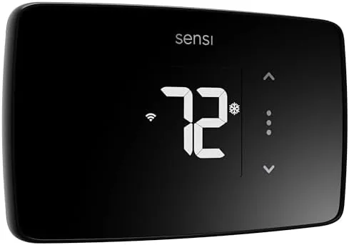 The Sensi app showing the weekly schedule editor for the Lite thermostat