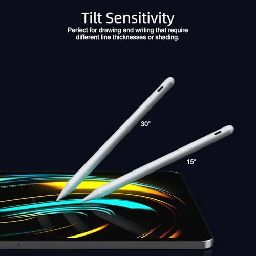 Testing the Stylus Pen for iPad 2018-2026, Palm Rejection, Tilt Sensitivity over two weeks