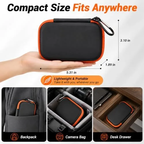 The Comecase Dual SSD Case for SanDisk Extreme Portable SSD and compared in context
