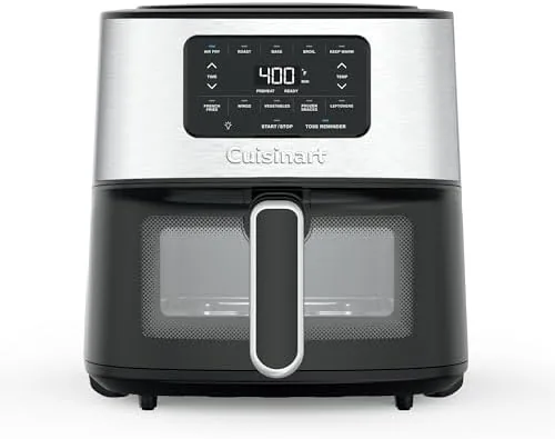 Cuisinart Air Fryer, 6-Quart Basket Large Fryer with 5 Cooking Functions to Roast, Bake Review: Tested and Rated