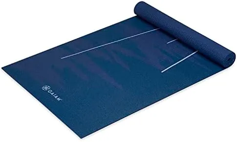 Gaiam Yoga Mat Classic Print, 4mm Non-Slip Mat | Lightweight 4mm print yoga mat Review: Tested and Rated