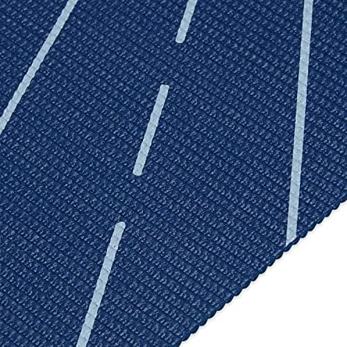 The Gaiam Yoga Mat Classic Print, 4mm Non-Slip Mat | Lightweight in real use