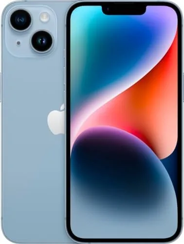 The Apple iPhone 14, 128GB, Purple - Unlocked (Renewed Premium) in real use