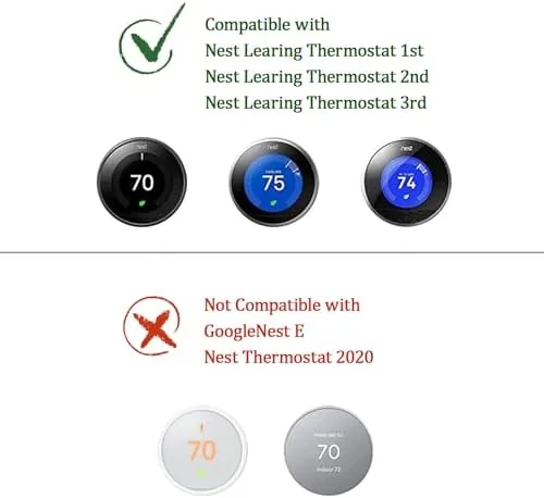 Close up of the wall plate showing the clean edges and the opening for the thermostat base