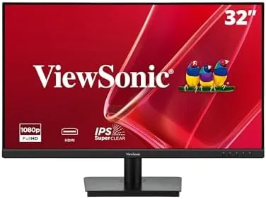 Overview of the ViewSonic VA3209M 32 Inch 1080p IPS Computer Monitor, Full HD