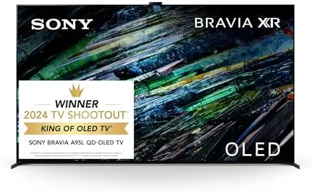 Overview of the Sony QD-OLED 77 inch BRAVIA XR A95L Series 4K Ultra