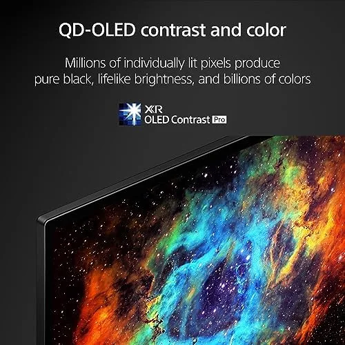 The Sony QD-OLED 77 inch BRAVIA XR A95L Series 4K Ultra in real use
