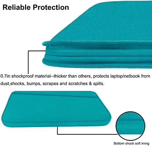 The Laptop Sleeve Bag 15.6 inch, Durable Computer Carrying Bag Protective in real use