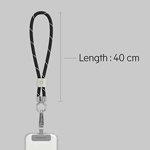 The RhinoShield Braided Wrist Phone Lanyard | Recycled Materials, Easy to in real use