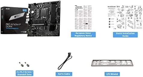 Office desktop build on the B760M-P running everyday applications