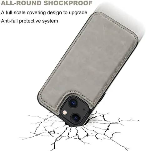 The ONETOP for iPhone 13 Wallet Case with Card Holder,Gray | compared in context