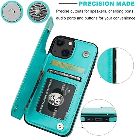 Testing the ONETOP for iPhone 13 Wallet Case with Card Holder,LightBlue | over two weeks