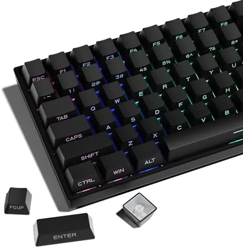 XVX PBT Keycaps - Side Print Keycaps 60 65 75 100 Percent, Double Shot Review: Tested and Rated