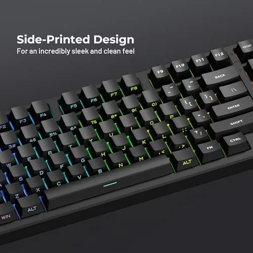 Close look at the XVX PBT Keycaps - Side Print Keycaps 60 65 75 build quality