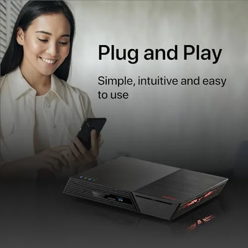 Detail shot of the Asustor Flashstor 6 FS6706T - 6 Bay All-SSD NAS Storage features