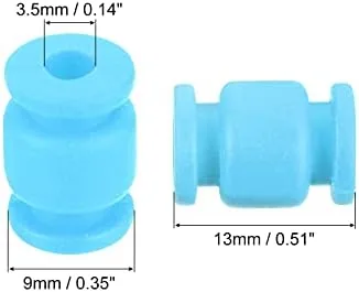 Close look at the MECCANIXITY Anti-Vibration Shock Absorption Damping Rubber Balls M3.5x13mm for RC build quality