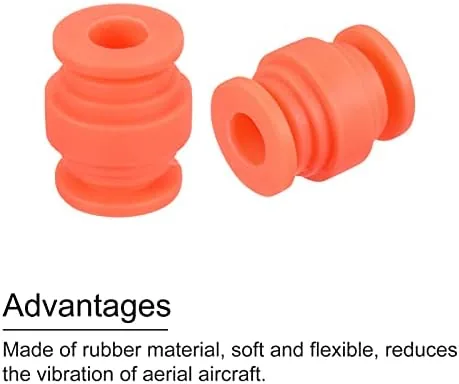 The MECCANIXITY Anti-Vibration Shock Absorption Damping Rubber Balls M7x20mm for RC in real use
