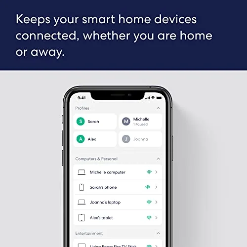 The Like-New Amazon Amazon eero 6+ mesh wifi system - Supports in real use