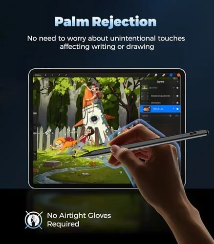 Another view of the Active Stylus Pen for iPad(2018-2023), iPad Pencil 9th Generation with