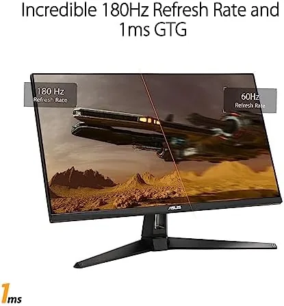 Vibrant game scene displayed on the 1440p Fast IPS panel