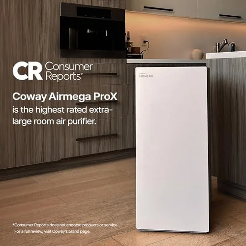 Close look at the COWAY Air Purifiers for Large Room Whole Home Up to build quality