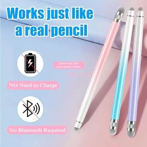 Close look at the Bopomofo 3PCS Stylus Pen for Touchscreen,High Sensitivity & Precision | build quality