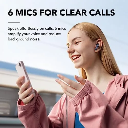 Liberty 4 NC earbuds beside the Soundcore Liberty 4