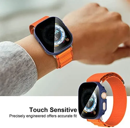 The 3-Pack Privacy Screen Protector Case for Apple Watch Ultra 49mm compared in context