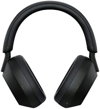 Close up of the Sony WH-1000XM5 ear cup and padding