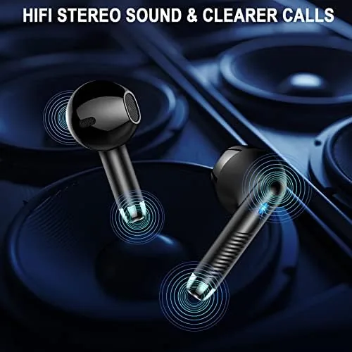 The Wireless Earbuds, Bluetooth 5.4 Ear Buds LED Power Display Headphones compared in context