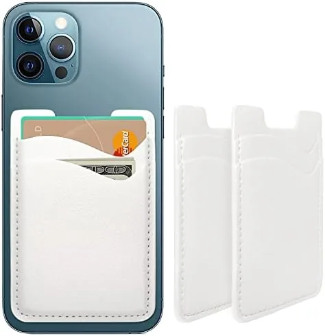 Phone Card Holder, Stretchy Credit Card Holder for Phone Case -2Pack White Review: Tested and Rated