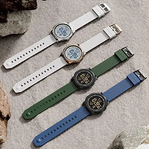 The GOLDEN HOUR Ultra-Thin Minimalist Sports Waterproof Digital Men's Watches with compared in context