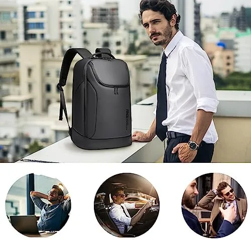The BANGE Business Smart Backpack Waterproof fit 15.6 Inch Laptop Backpack compared in context