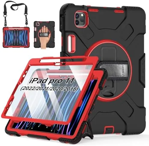 Case for iPad Pro 11 4th/ 3rd/ 2nd (2022/2021/ 2020/2018) | Shockproof Protective Silicone Review: Tested and Rated