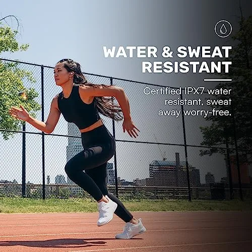 Another view of the Raycon Fitness Bluetooth Wireless Earbuds + Microphone with Active Noise