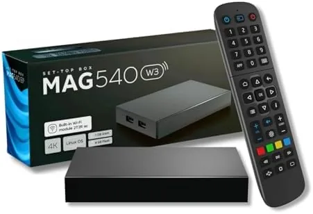Overview of the Raxxio MAG540w3 Set-Top Box ,  4K HDR Streaming Media Player