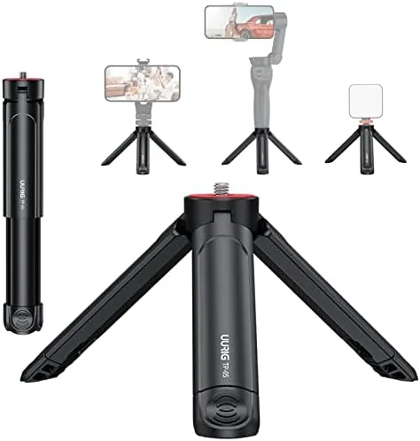 UURIG TP05 Extendable Mini Camera Tripod, Portable Selfie Stick Handle Grip Desktop Webcam Tripod Review: Tested and Rated
